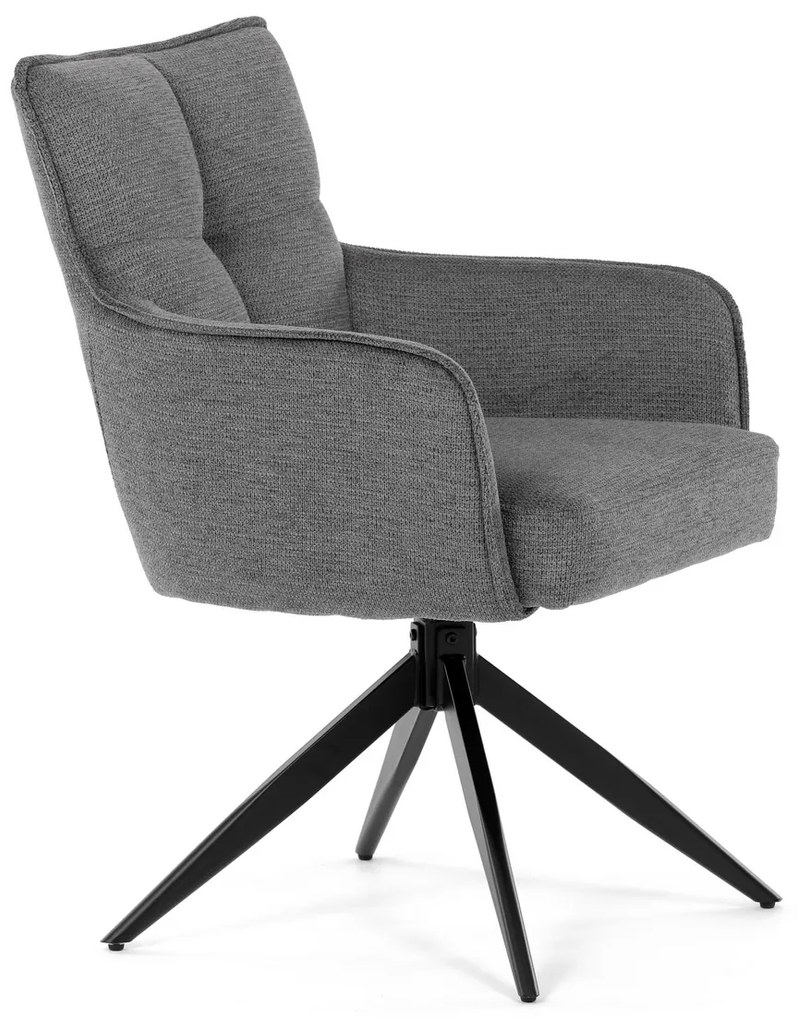 Étkezőszék-készlet visszahúzható mechanizmussalDCH-P3170 GREY2, 2 db