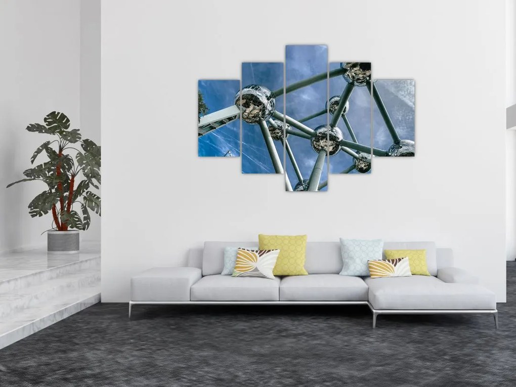 Kép - atomium Brüsszelben (150x105 cm)