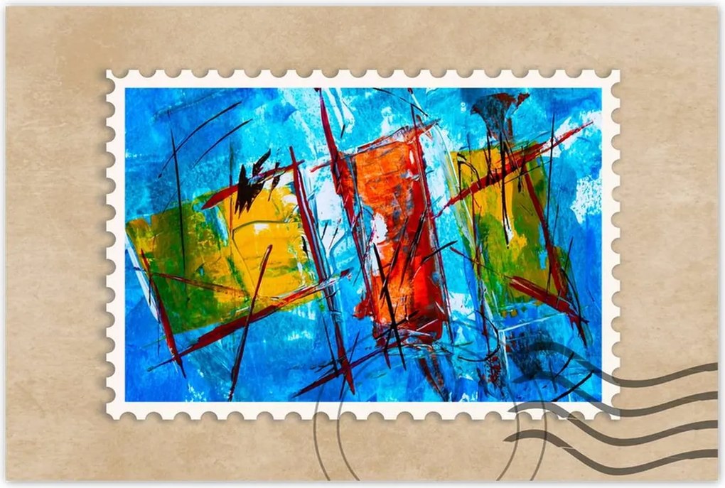 Poszterek 60x40 Absztrakt Shara