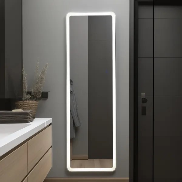 BRILAGI - Álló tükör ELEGANZA LED/42W/230V 160x50 cm IP44 CRI 90 dimmelhető + CCT
