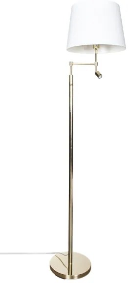 ByRydens 1988780-6509 LED állólámpa ORLANDO 1xE27/5W/230V + LED/3W fehér/arany