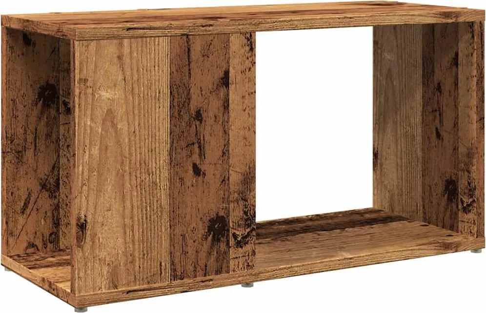 vidaXL antik hatású szerelt fa TV-szekrény 60 x 24 x 32 cm