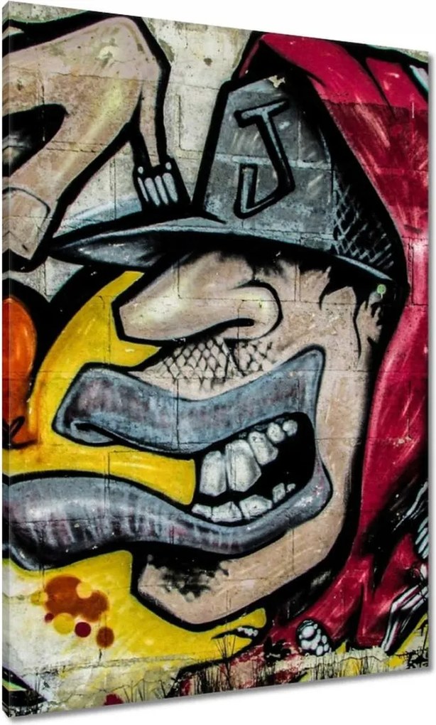 Festmények 70x100 Graffiti falfestmények