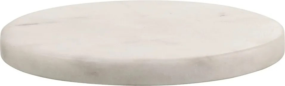 MARBLE márvány poháralátét, fehér Ø 10 cm