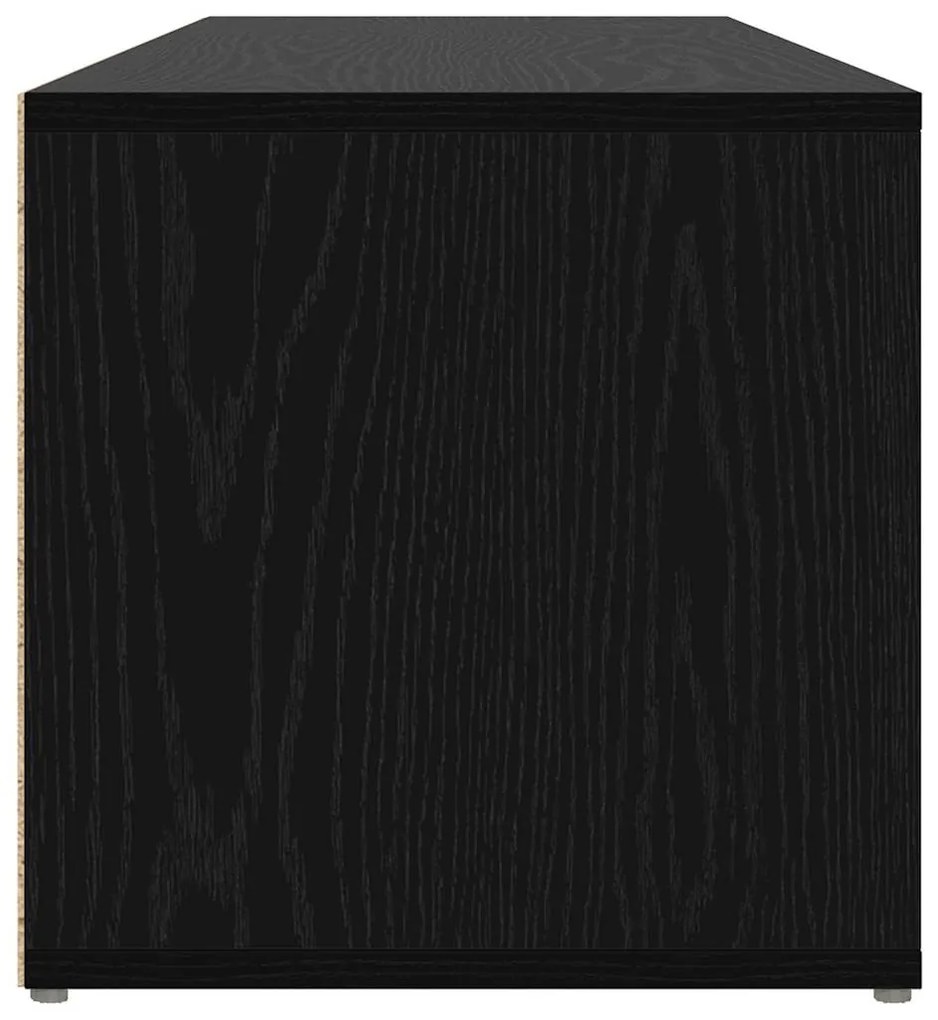Cipő tárolópad polcokkal Musta tammi 102 x 35 x 35 cm Faanyag