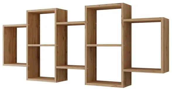 Fali polc TRIO 65x161 cm wotan tölgy