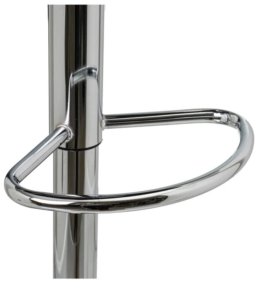 Fekete kárpitozott állítható magasságú bárszék szett 2 db-os (ülésmagasság 63 cm) – Casa Selección