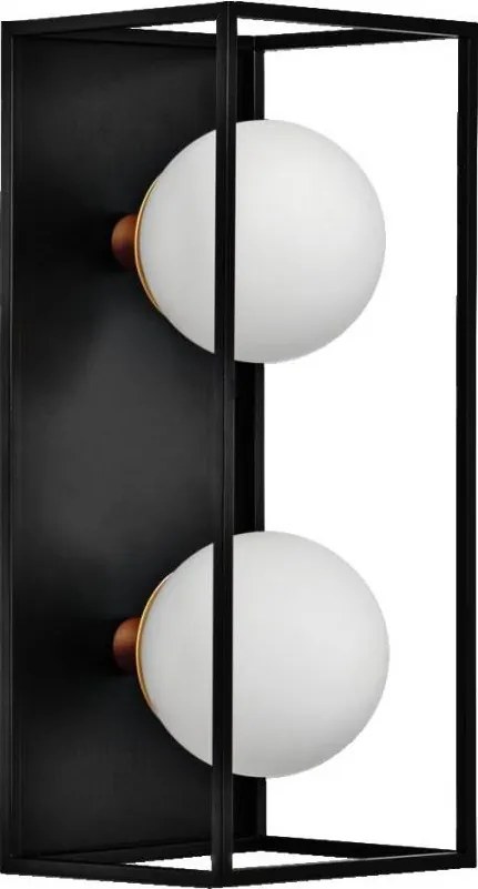 Ledvance - Kültéri fali lámpatest DECOR SQUARE 2xG9/28W/230V IP44