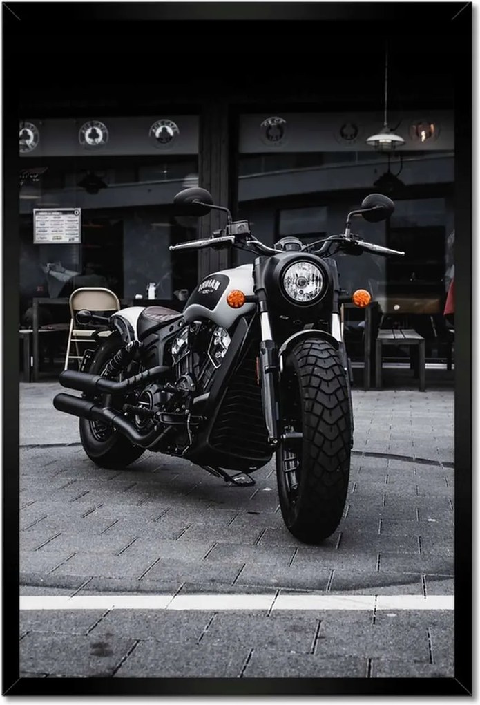 Poszterek keretben 40x60 Indián motorkerékpár Klasszikus