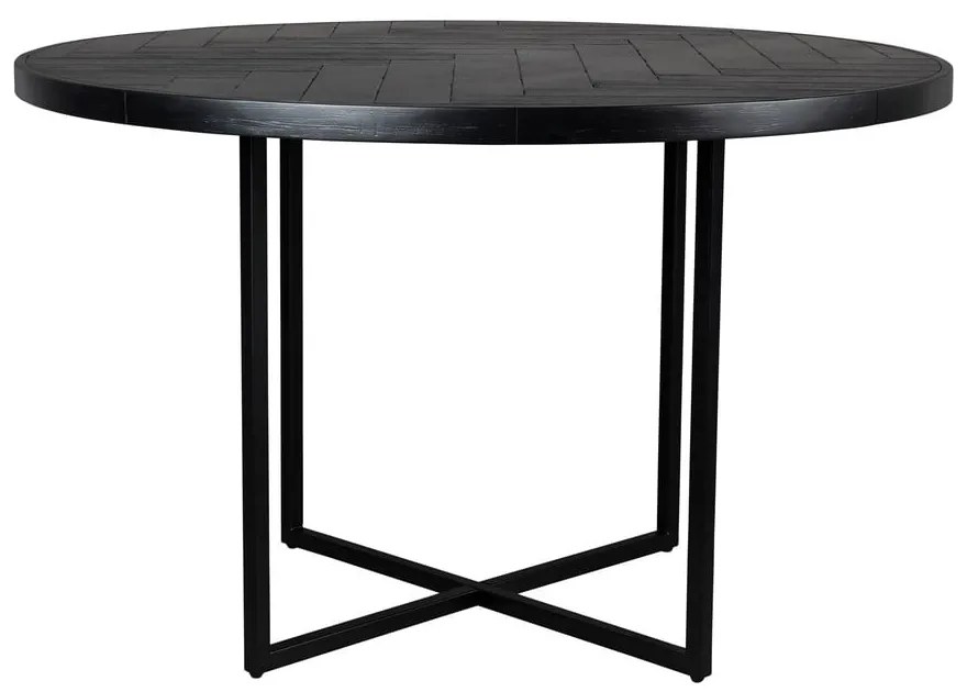 Kerek étkezőasztal akácfa dekorral ø 120 cm Class – Dutchbone