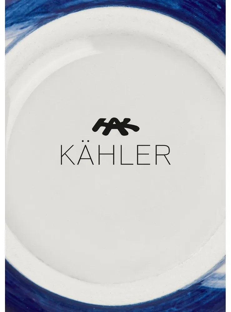 Kék kézzel festett agyagkerámia váza Tulle – Kähler Design