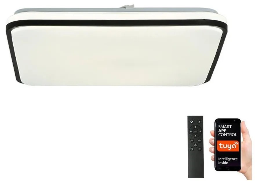 Brilagi - LED Dimmelhető lámpa SMART LED/28W/230V 40x40 cm Wi-Fi Tuya + távirányító BRI062