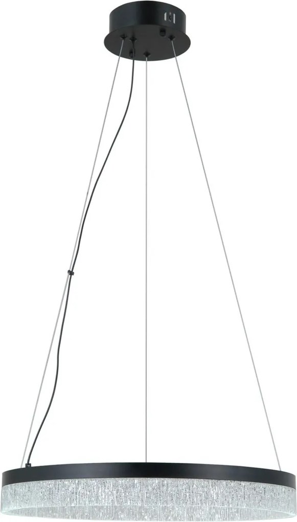 Italux glamour modern függeszték pantal matt fekete itxpnd-34533-m-bk