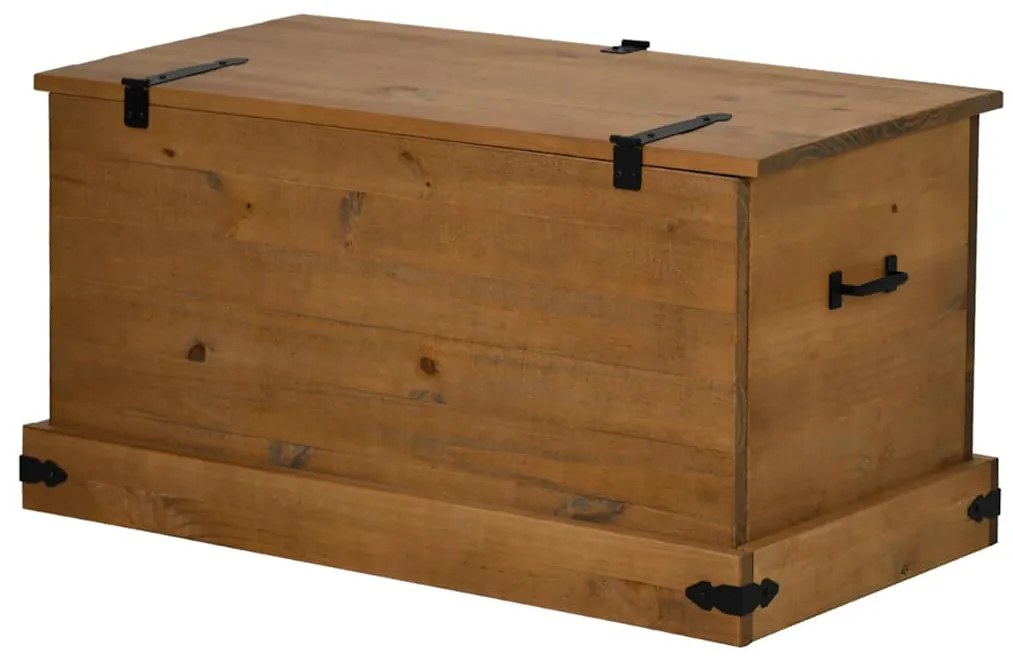 tömör fenyőfa HALDEN tárolószekrény 91x48x47 cm