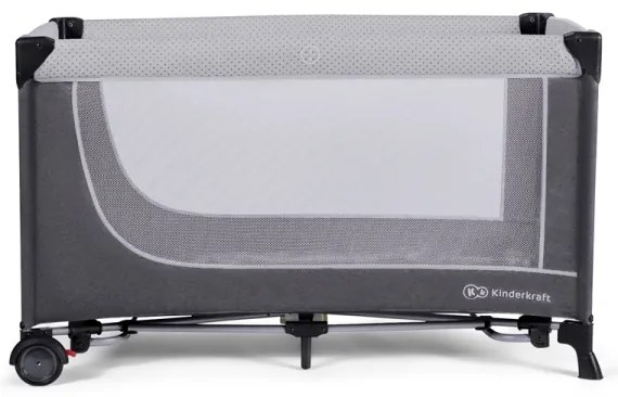 KINDERKRAFT SELECT - Utazó kiságy LEODY szürke