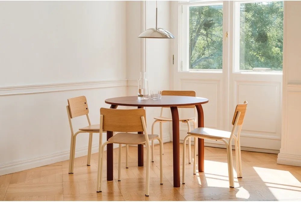 Kerek étkezőasztal ø 100 cm Meko – noo.ma