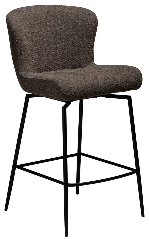 Barna kárpitozott bárszék (ülésmagasság 67,5 cm) Glam – DAN-FORM Denmark