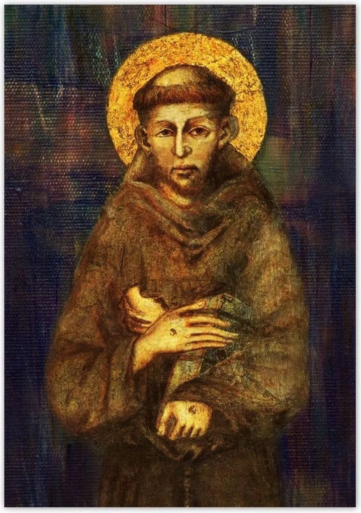 Poszterek 70x100 Assisi Szent Ferenc