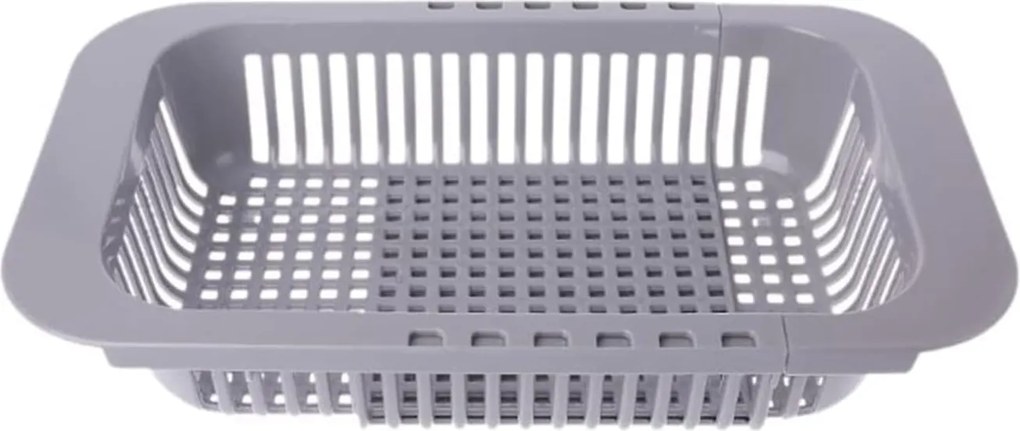 Állítható mosogató fölé kompakt csepegtető zöldség-gyümölcs kosár