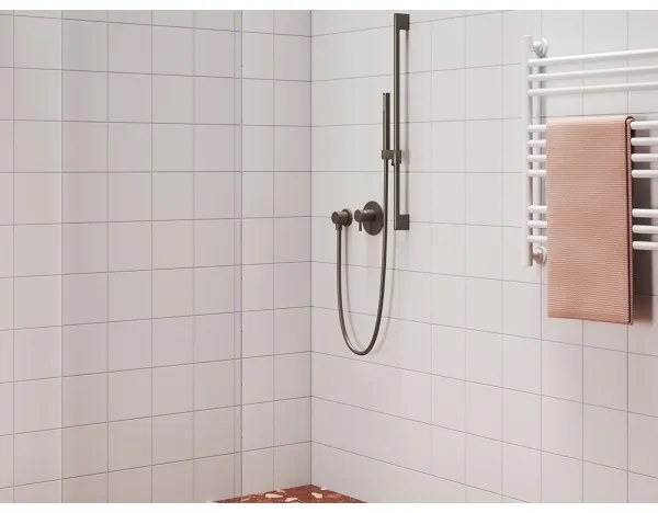 Ravak X07P694 - Kézi zuhany szálcsiszolt grafit