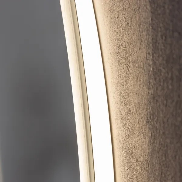 Brilagi - dimmelhető, fűtött LED-es tükör beépített világítással CLARA ECO LED/12W/230V átm. 60 cm IP44