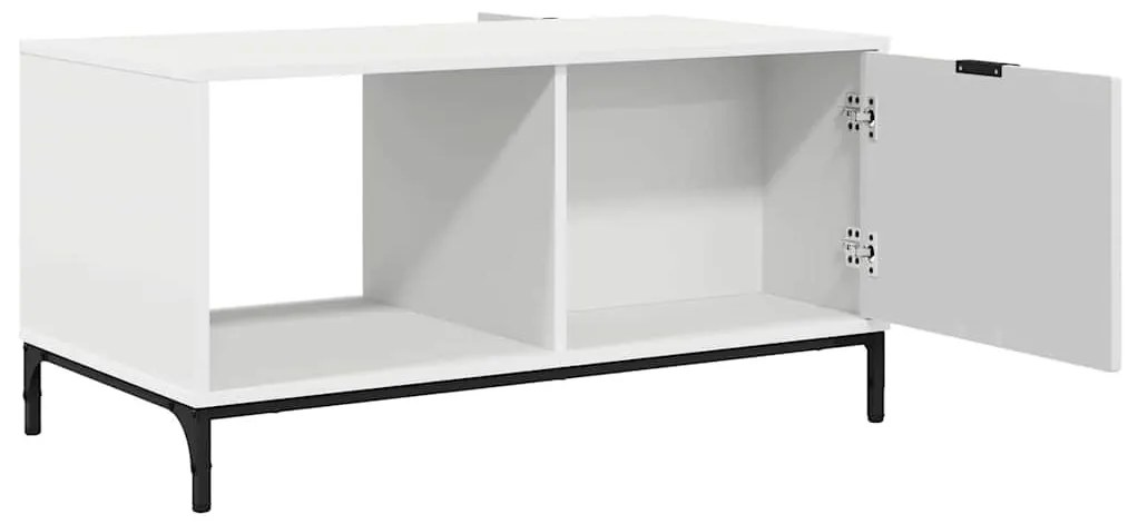 Dohányzóasztal Fehér 90 x 49 x 46 cm Faanyag