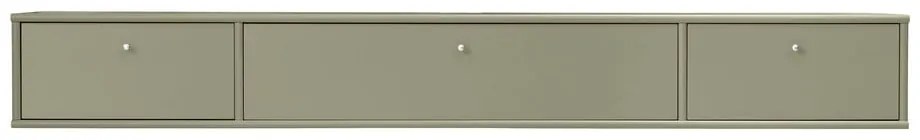 Khaki TV-állvány 176x22x32,5 cm Mistral – Hammel Furniture