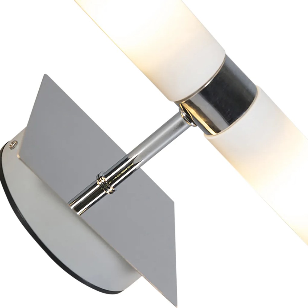 Okos fali lámpa króm IP44, 2 db Wifi G9 izzóval - Bath