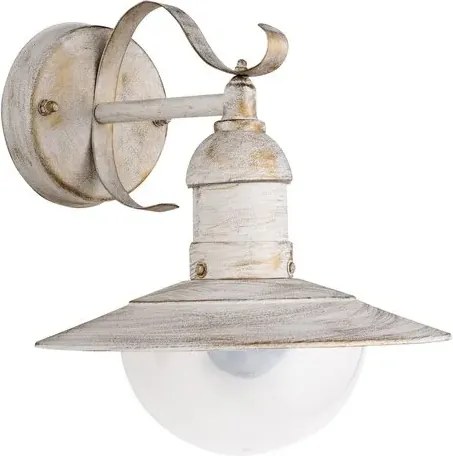 Rabalux kültéri fali lámpa e27 60w antik fehér oslo