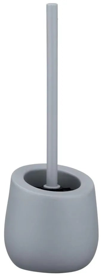 WENKO 23650100 - BADI WC-kefe, 13,5 x 38 cm, szürke