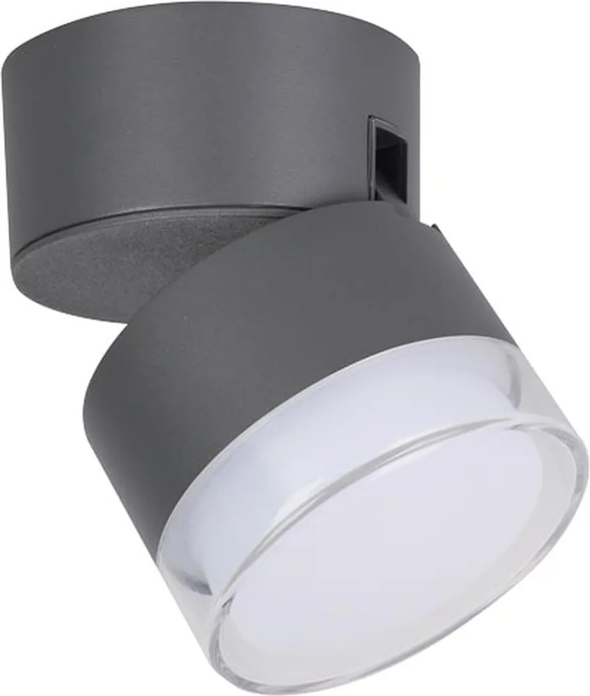 LUTEC 5010901118 DOPSI Modern Kültéri Fali Lámpa Antracit LED IP44