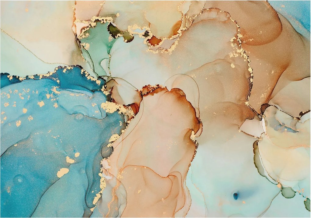 Fali fotótapéta Flizelin a szobába Színes absztrakt 312x219 Ragasztó