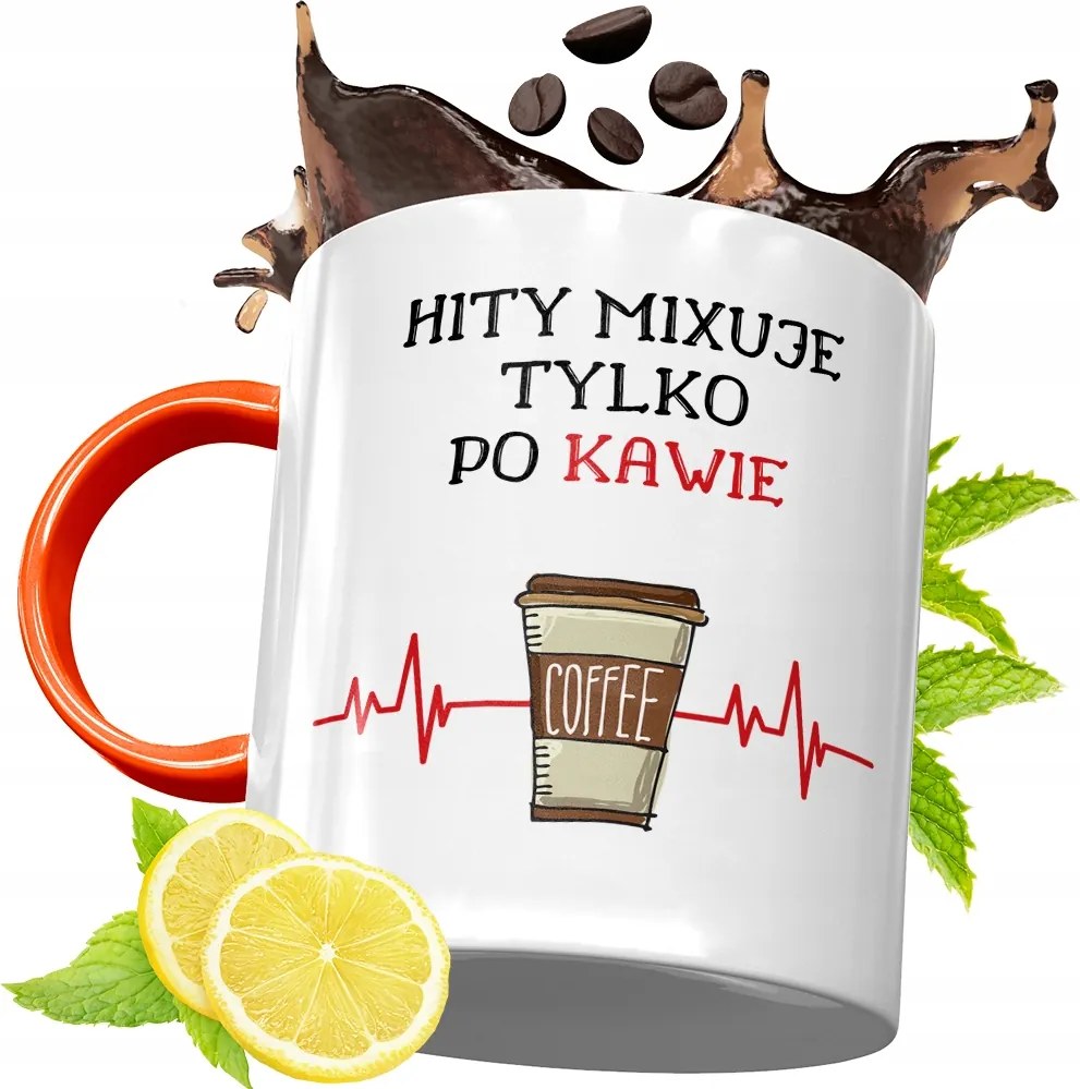 Narancssárga Bögre Dja Ajándék fényképes nyomtatással