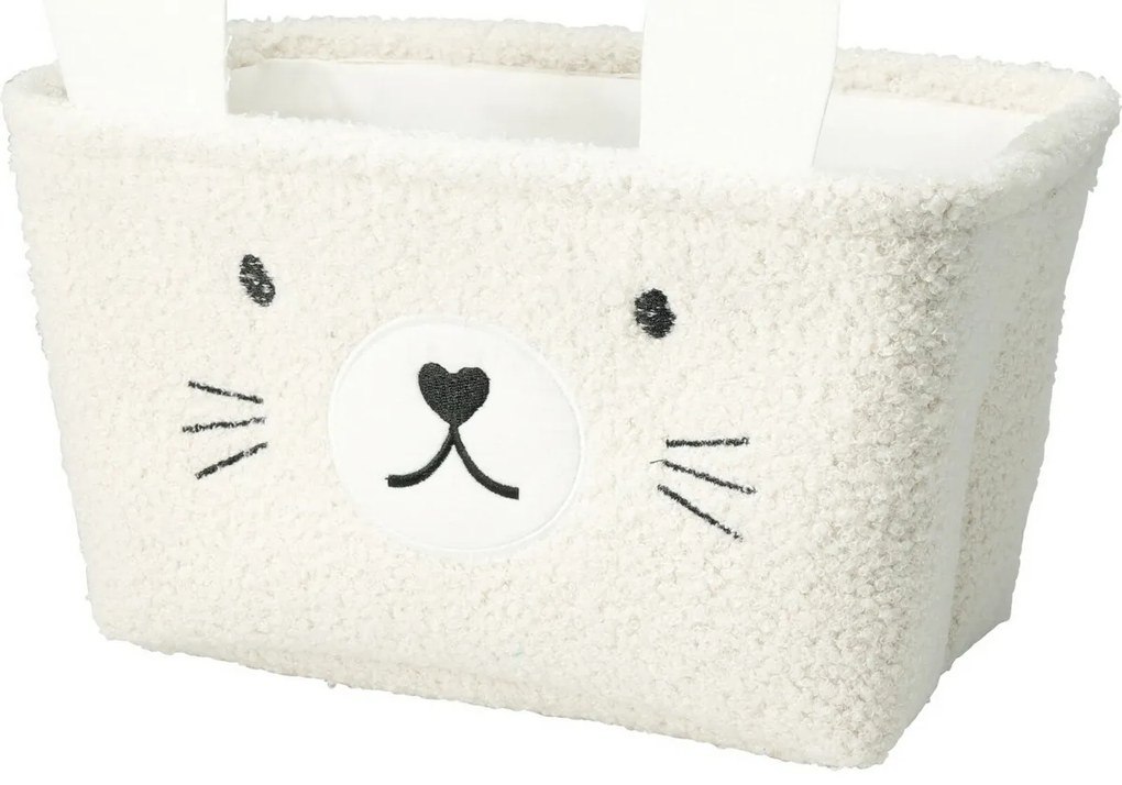Hatu Gyerek tároló kosarak szett Nyuszi, 2 db ,krém