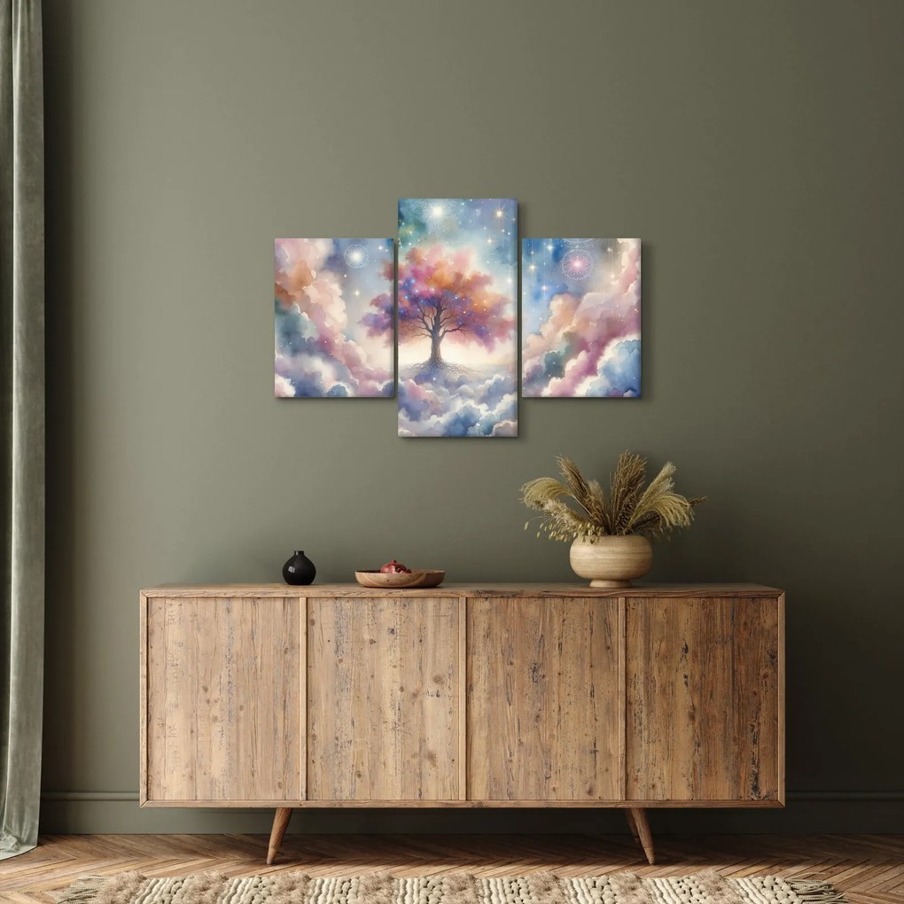 Kép – Életfa a felhőkben (90x60 cm)