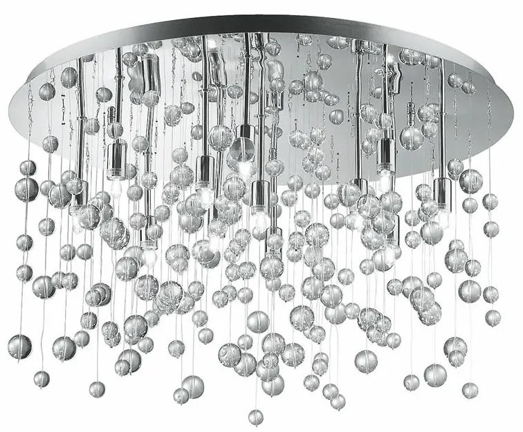 Ideal Lux - LED Mennyezeti lámpa 12xG9/3W/230V átm. 63 cm króm