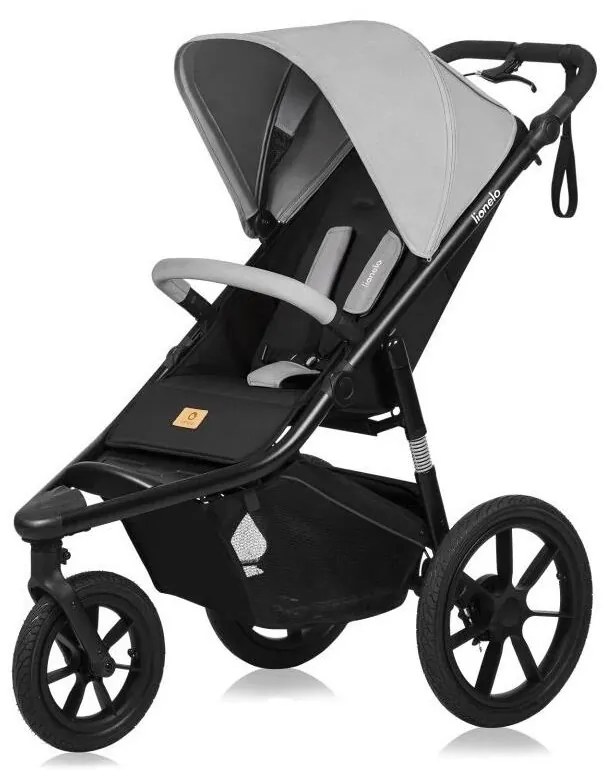 Lionelo - Babakocsi AZURA fekete/szürke