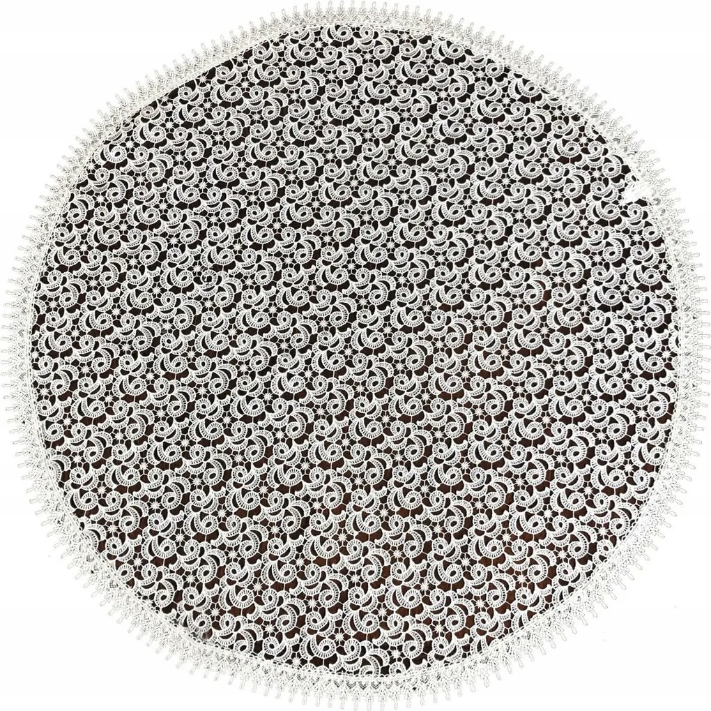 Guipure Fedés 85cm Krém Díszasztalra