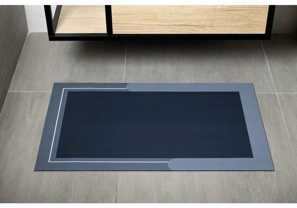 AQUALINE PCD012 fürdőszobaszőnyeg 50 x 80 cm, kék
