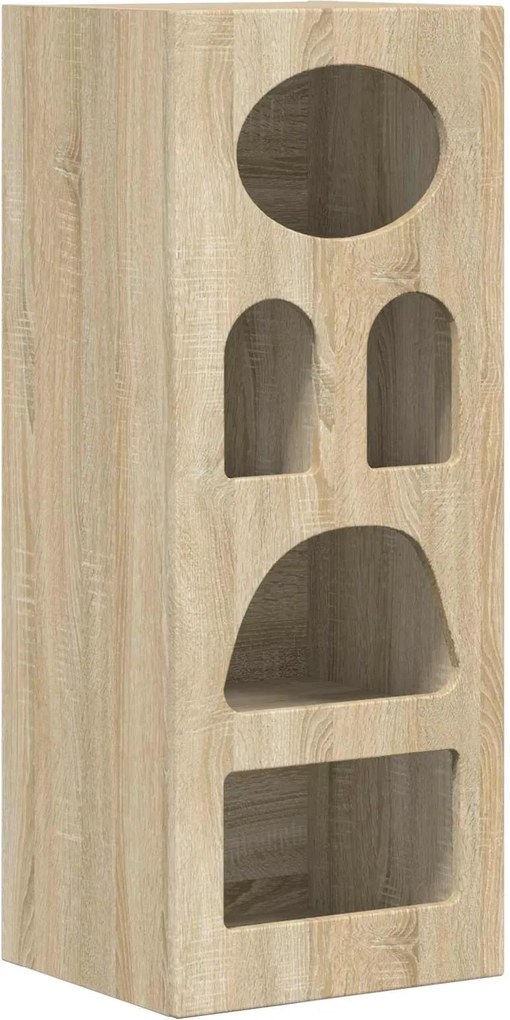 vidaXL Széf Sonoma tölgy 40 x 35 x 100,5 cm Faanyag