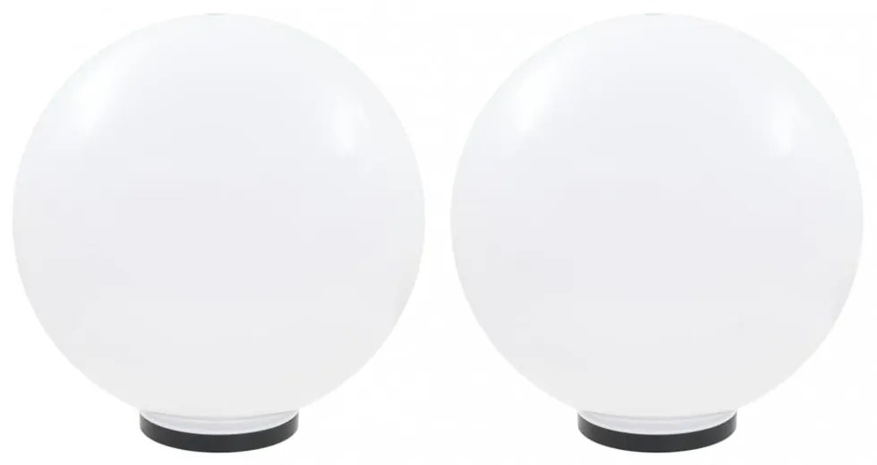 2 db LED gömblámpa 50 cm PMMA