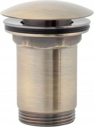 Omnires kattanó dugó mosdó csaptelep A706BR barna ant