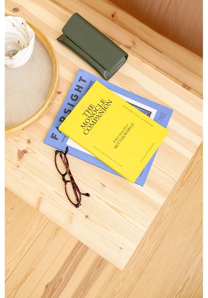 Barna borovi fenyő dohányzóasztal 45x68 cm Japan – Karup Design