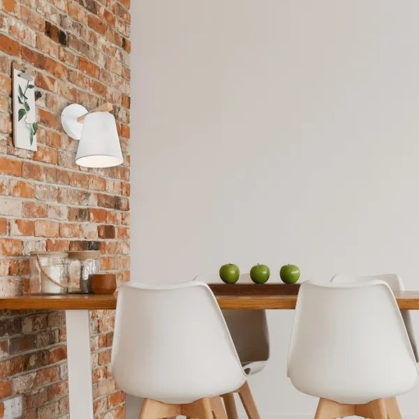 Fali lámpa ELLIE 1xE27/60W/230V fehér