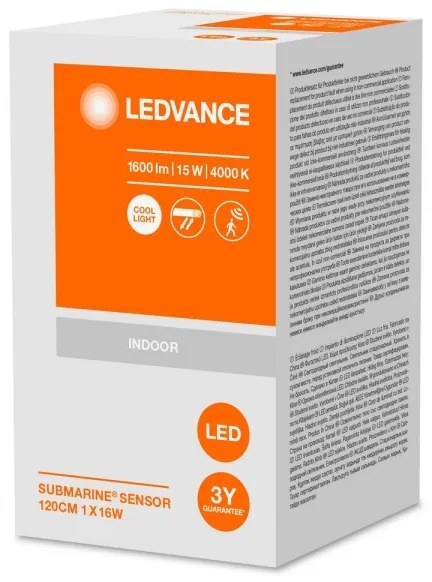 Ledvance - LED Ipari lámpa érzékelővel SUBMARINE 1xG13/16W/230V IP65