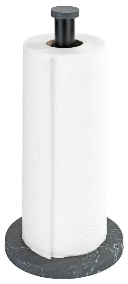 WENKO 53212100 - Konyhai törlőkendőtartó 15x32 cm fekete