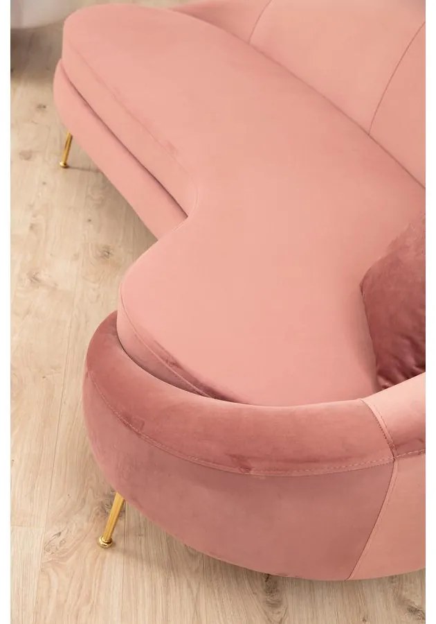3 személyes kanapé Eses Jobbos - Pink