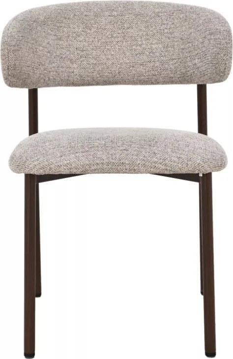 Elton II étkezőszék bézs/dió