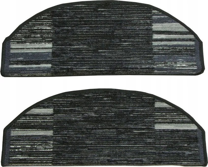 Csúszásgátló Szürke Grafit Szőnyeg Rátétek Fa Lépcsőkhöz