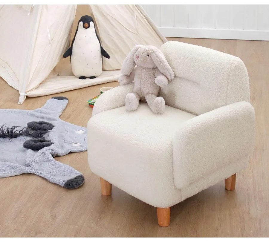Gyerek ülőke Cobie Teddy - White